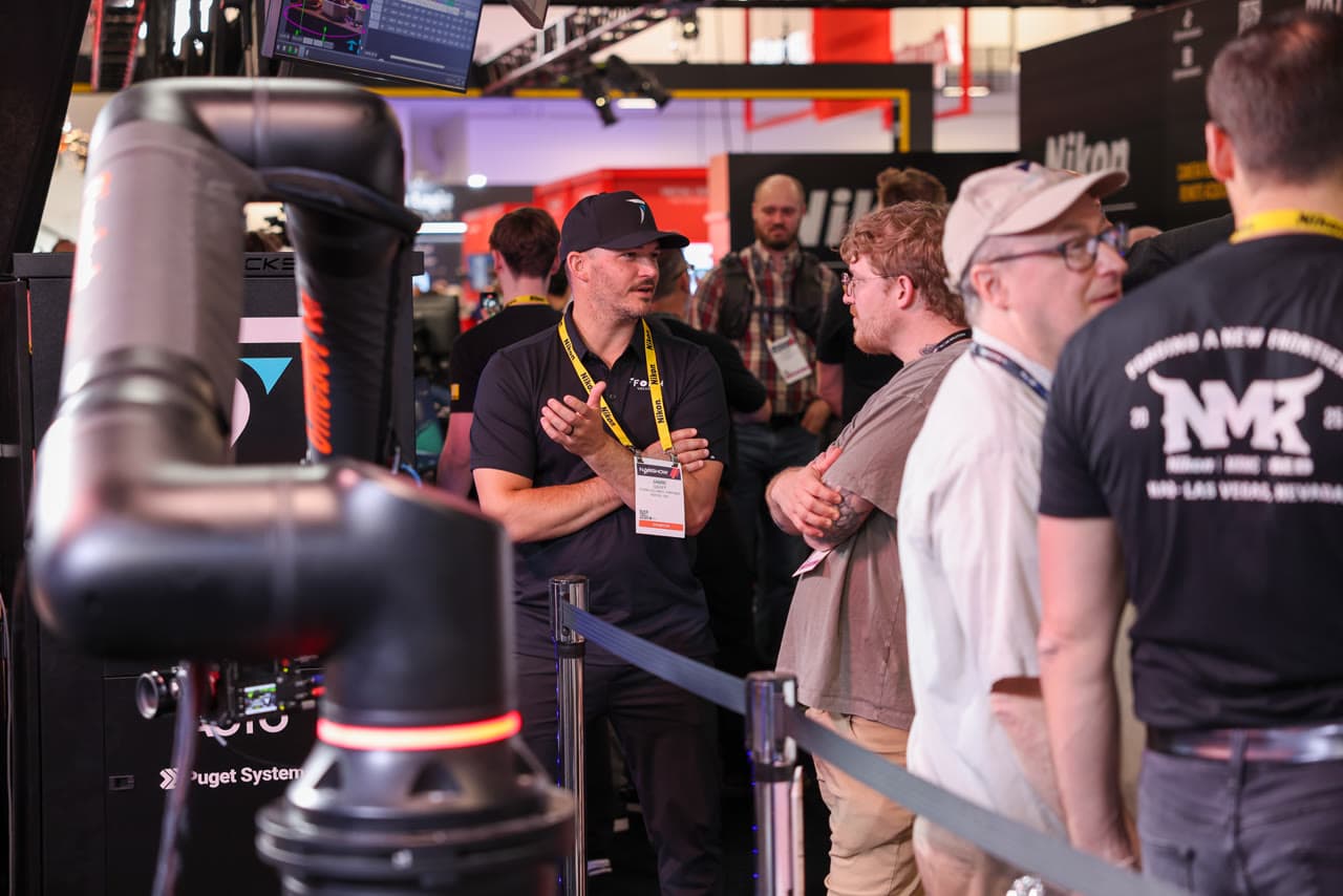 Booth conversations at NAB 2025