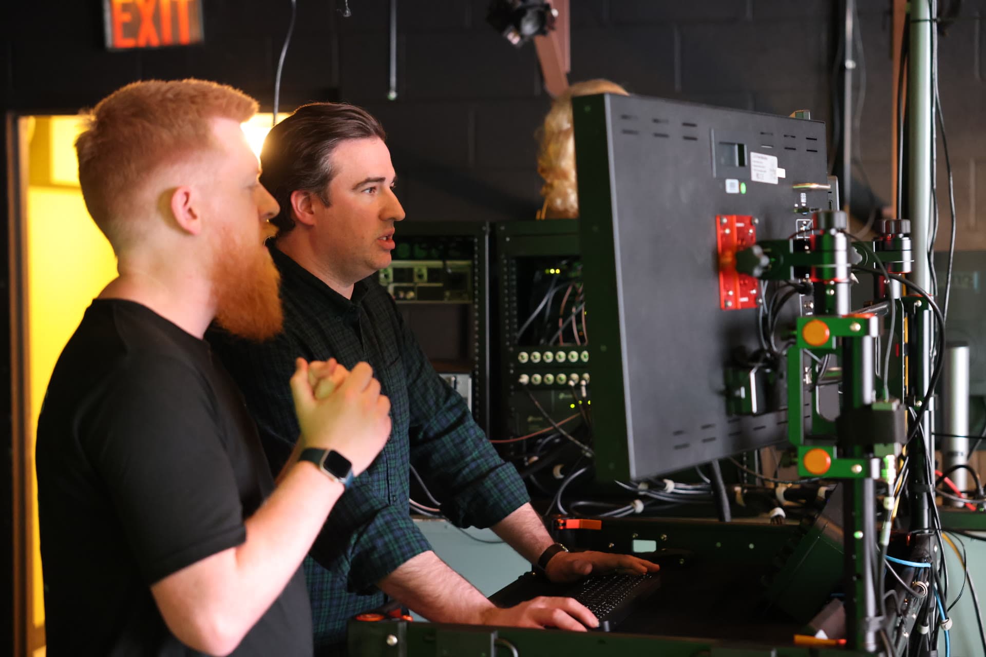 Form Volumes team providing hands-on virtual production training